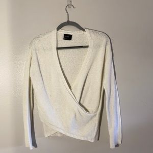 Cute criss-cross sweater